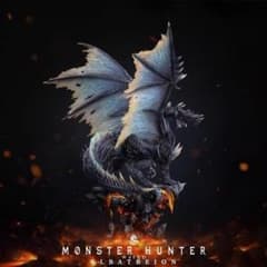 モンスターハンター　ガレージキット　アルバトリオン　塗装済み モンスターハンター (煌黒龍) アルバトリオン ガレージキット