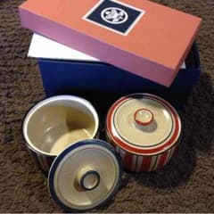 たち吉…ペア蓋付き小鉢  新品。のサムネイル