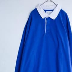 goodiellow ラガーシャツ　美品　ポロシャツ　長袖　オーバーサイズのサムネイル