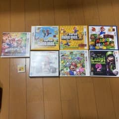 マリオシリーズゲーム3本セット マリオシリーズゲームセット8本 - メルカリ