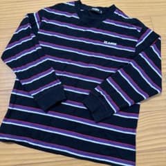 XLARGE KIDS ボーダー長袖カットソー 120のサムネイル