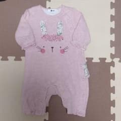 BeBe ロンパース　美品　かわいい　モコモコのサムネイル