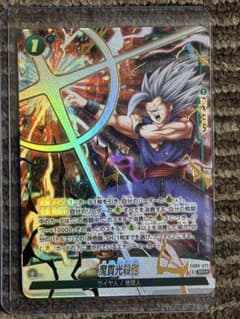 ドラゴンボールフュージョンワールド 魔貫光殺法 SR 孫悟飯 パラレル　おまけ付
