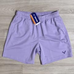 VICTOR ハーフパンツ バドミントンウェア ラベンダー色 メンズXLサイズ