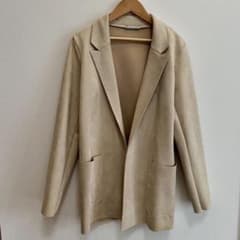ZARA フェイクスエードジャケット XSのサムネイル