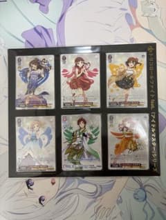 トリコロールファイトアイドルマスターシリーズ 箔押しPRカード6種