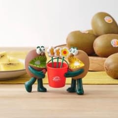 Zespri ゼスプリ キウイブラザーズ フィギュア ピックセット - メルカリ