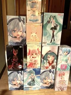 美少女　フィギュア　コレクション　まとめ売り　12体 美少女フィギュア まとめ売り 12体セット - メルカリ