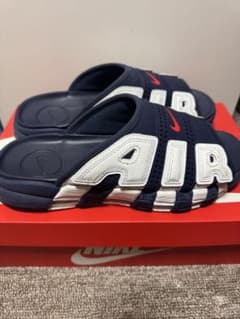 NIKE AIR MORE UPTEMPO SLIDE ネイビーのサムネイル