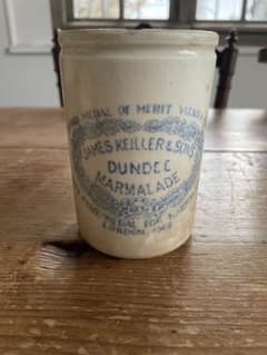 超激レア　ブルー文字　DUNDEE マーマレードジャー 超激レア ブルー文字 DUNDEE マーマレードジャー - メルカリ