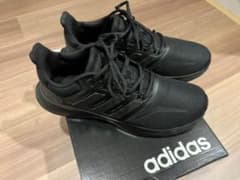adidas ランニングシューズ　ブラック　黒 26㎝のサムネイル