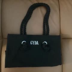 新品　GYDA トートバッグ ブラックのサムネイル
