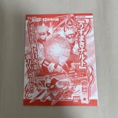 V 점프 12 월호 부록 NARUTO 나루티멧토쿠로스 NXP-009