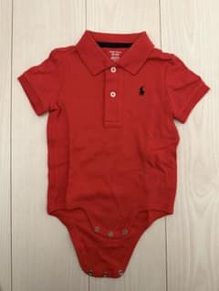 Ralph Lauren 赤いポロシャツロンパース 18Mのサムネイル