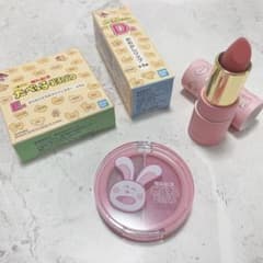 たべっ子どうぶつ　コフレ　リップ＆アイシャドウ　うさぎ　ピンク　ブルベ