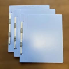 コクヨ　フラットファイル PP A4 縦型　ブルー　3冊セットのサムネイル