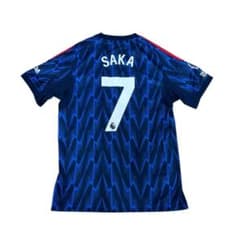 25-26 アーセナル サカ #7 ユニフォーム アウェイモデル 2nd 2XL