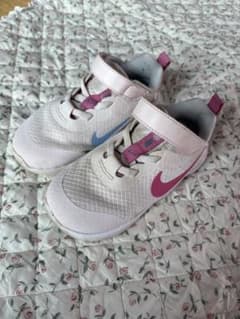 Nike キッズシューズ US 9C ピンク/ブルーのサムネイル
