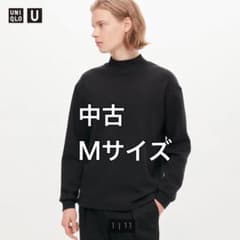 UNIQLO U モックネックプルオーバー（ブラック）のサムネイル