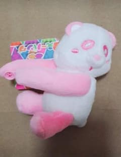 AAA えーパンダ 抱きつきマスコット ピンクのサムネイル