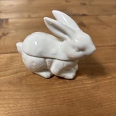 うさぎの小物入れ 置物 陶器 インテリア ナチュラルキッチン イースターのサムネイル
