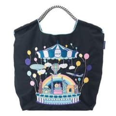 【24時間以内メルカリ便発送】anaball&chainエコバッグ ANA Ball & Chain for ANA エコバッグ M ネイビー 新品 - メルカリ