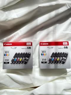【詰め替え2セット・新品】Canon BCI-351+350/6MPのサムネイル