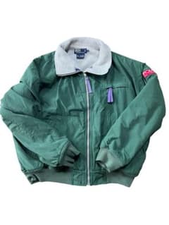 90s ralphlauren HI-TECH 裏フリース ジャケット L 緑 - メルカリ