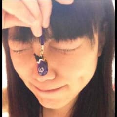 れにちゃんとおそろ♡茄子守り 鎌倉 銭洗弁天のサムネイル