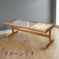 関西限定　送料別　ジープラン　ガラスコーヒーテーブル　タイルトップローテーブル2 関西限定 送料別 ジープラン ガラスコーヒーテーブル タイルトップロー