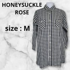 HONEYSUCKLE ROSE ギンガムチェック チュニック ライトオン Mのサムネイル