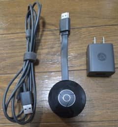 Chromecast 第2世代　純正アダプター・ケーブル付きのサムネイル