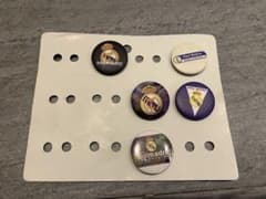 Real Madrid 缶バッジ 5個セット