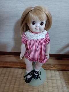 Final price reduction! Bisque doll, Googly doll, antique doll, cute.