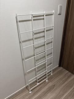 【無印良品】ユニットシェルフ 中 帆立 2本セット 120cm ライトグレーのサムネイル