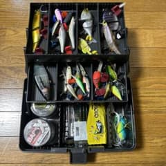 バス釣り引退セット　ハードプラグ計10個ケース付き バス釣り引退セット - メルカリ