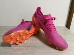 adidas X サッカースパイク ピンク オレンジのサムネイル