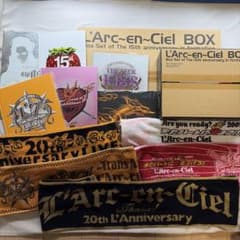 L'Arc-en-Ciel タオル ポスター 15th BOX まとめ売り - メルカリ
