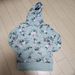 H&M 花柄フード付きパーカー 120のサムネイル