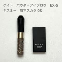 케이트 파우더 아이블로우 EX-5 키스미 눈썹 마스카라 08 정리 판매