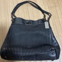 COACH ショルダーバッグ ブラック スタッズ レザーのサムネイル