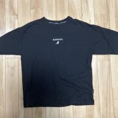 KANGOL オーバーサイズ Tシャツ ブラックのサムネイル