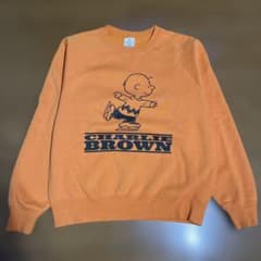 極美品】チャーリーブラウン スウェット GU M スプルース風