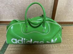 adidas エナメル ボストンバッグ グリーン 80sのサムネイル