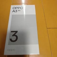 【新品未開封】OPPO A3 5G ブラックのサムネイル