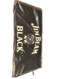 Jim Beam BLACK バーマット 未使用品 縦長の珍しいサイズですのサムネイル