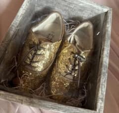 Thumbnail of MARLMARL シューズ(oxford 1 gold) 13cm