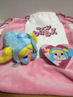 popmart crybaby 파워 퍼프 걸스 버블스