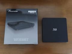 Pioneer BDR-XS08MB-S ポータブルブルーレイディスクドライブのサムネイル