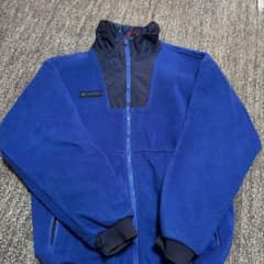 Columbia フリースジャケット 青のサムネイル